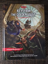 Dungeons and Dragons Keys From the Golden Vault Hard Cover Book 2023