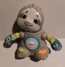 Fisher Price Linkimals Smooth Moves Sloth Interactive Toy Music Lights Works