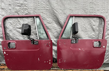 1976-1995 Jeep Wrangler Yj Cj7 Driver Passenger Full Hard Top Door Set Doors 1976-1995 Jeep Wrangler Yj Cj7 Driver Passenger Full Hard Top Door Set Doors