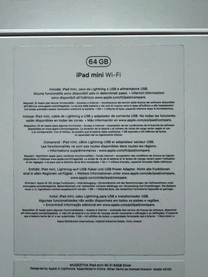 Apple iPad mini (5th generation) · 64GB · Wi-Fi, foto 2 di 5