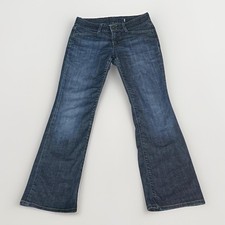 Vintage Gap Y2K Jeans Womens Sz 6R Dark Blue Curvy Bootcut Stretch