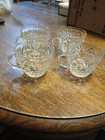 Vintage 1950"s  Anchor Hocking  Arlington Punch Cups, Set Of 4; 2 1/2" X 3 1/4" — photo 3