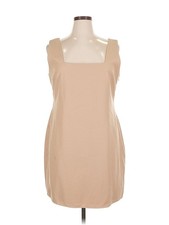 Nasty Gal Inc. Women Brown Casual Dress 14