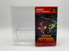 SUPER METROID Super Famicom With Box & Manual US Seller SFC1103