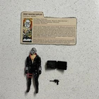 GI Joe Destro "Enemy Weapons Supplier" 1983 Used Complete with File Card