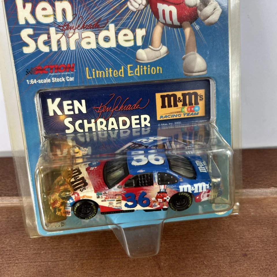Ken Schrader #36 M&M's 2000 Grand Prix 1:64 Action NASCAR Diecast Limited - Image 2 of 4