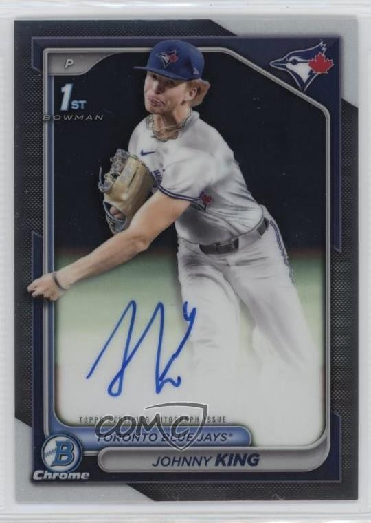 2024 Bowman Draft Chrome Prospect Auto Johnny King #CPA-JKI Auto i7g