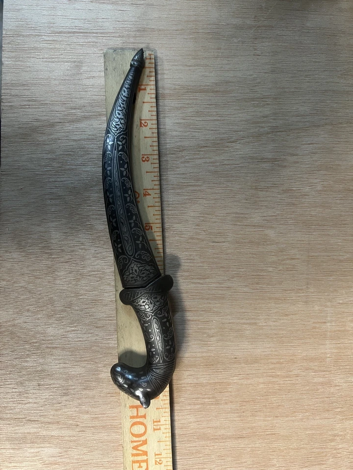 Persian Style Dagger Damascus Forged Steel - Image 3 of 4