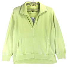 American Eagle Lived In Sweatshirt Women's XS Green Long Sleeve Pullover NWT