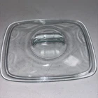 Pyrex Glass Lid C-624 Clear Lid Replacement (Fits Easy Grab 2qt Casserole C-024)