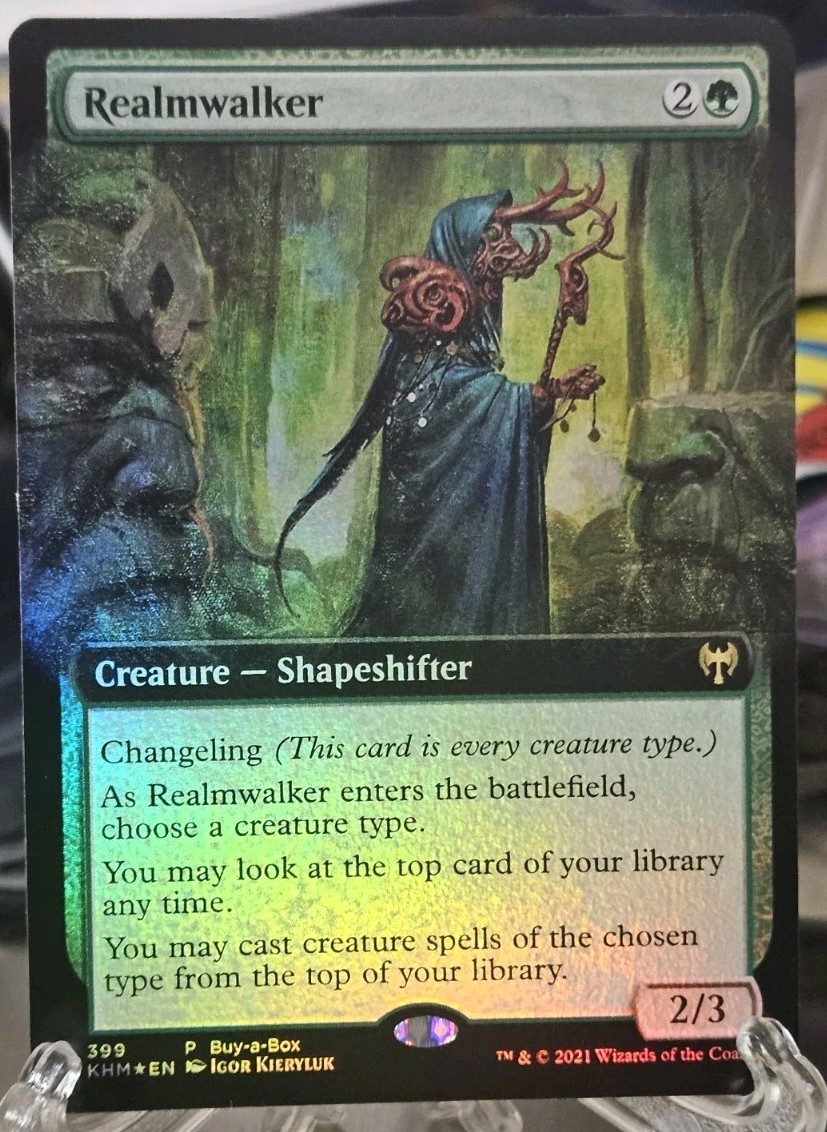 MTG Realmwalker Buy-A-Box Promos Foil