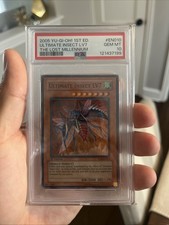 PSA 10 - Yu-Gi-Oh Card - TLM-EN010 - ULTIMATE INSECT LV7 1ST EDITION- GEM MINT