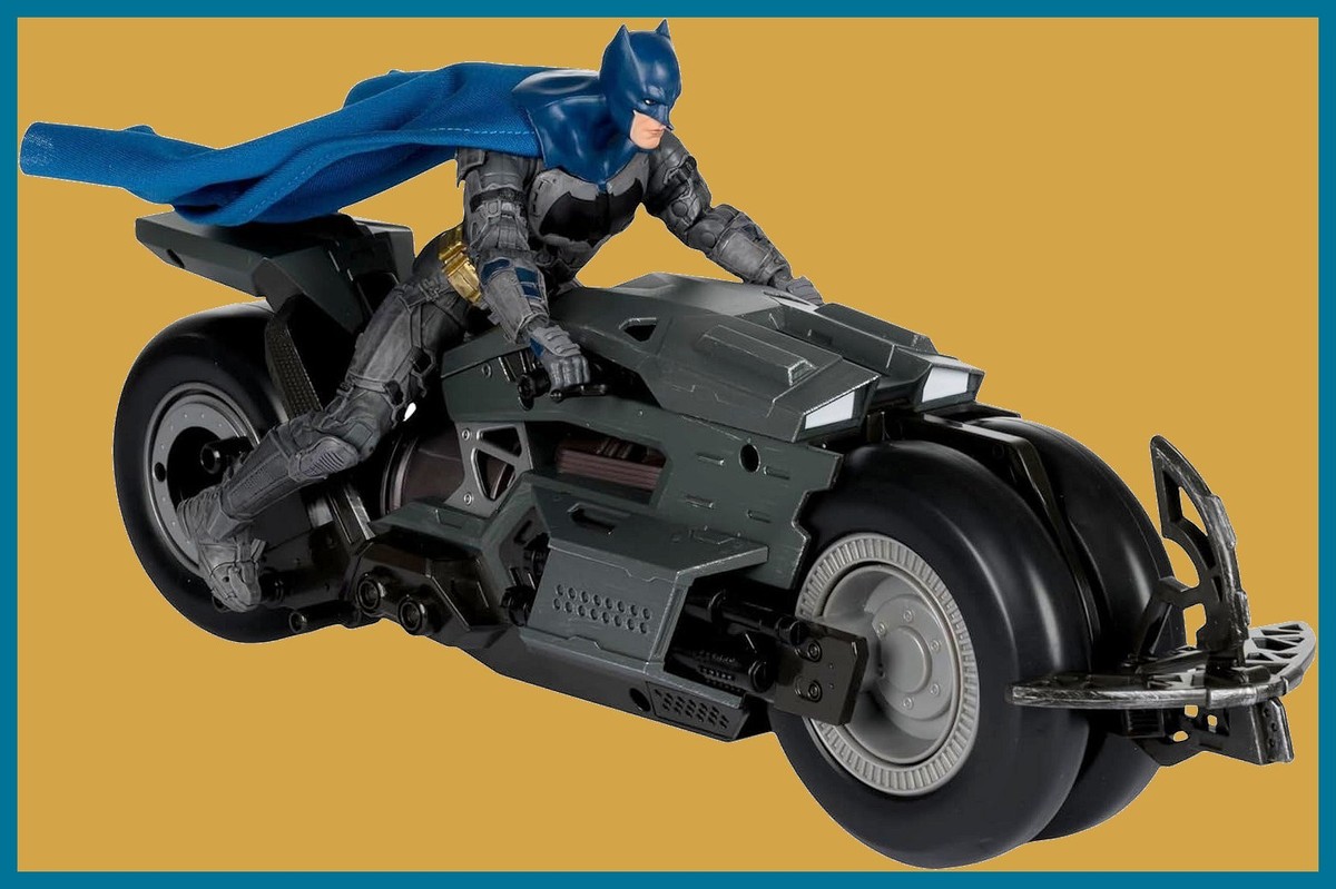 McFarlane DC Multiverse Batman & Batcycle (The Flash) 2 pack 7 