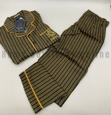 Pottery Barn Teen Harry Potter Hogwarts Hufflepuff House Pajamas Small J1002