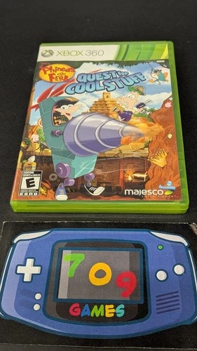 Phineas & Ferb: Quest for Cool Stuff (Microsoft Xbox 360, 2013)