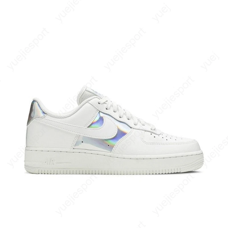 Nike Air Force 1 Low White Iridescent W for sale | eBay