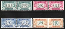 Union of South Africa (British) 1935 #68-#71 Silver Jubilee Mint/NH, SET, Superb