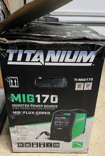 Titanium MIG170 TI MIG170 Inverter Power Source Professional Welder OPEN BOX