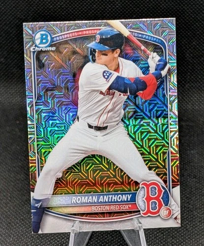 2025 Bowman Chrome - Prospects Roman Anthony #BCP-167 Mojo Refractor (RC)