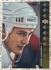 1994-95 Upper Deck SP *Sergei Fedorov-HOF-Card No. SP-113 Detroit Red Wings
