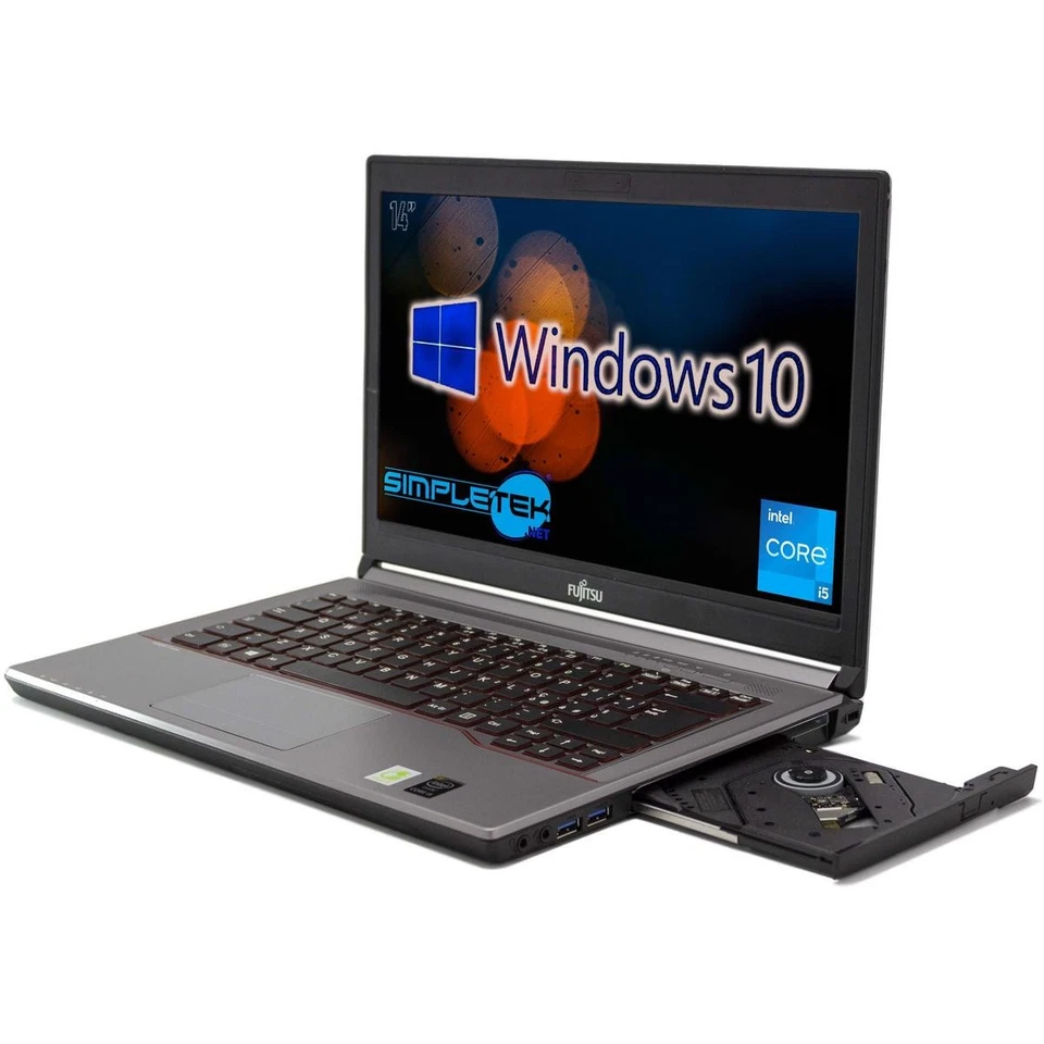 Fujitsu E744 14" Core i5 Windows 10 16GB 2TB Ordenador Portátil PC Notebook - Imagen 2 de 4
