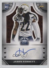 2014 Panini Crown Royale Retail Bronze Pyramid 46/75 Jason Verrett Auto 3y4