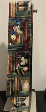 Disney Mickey  Co Men's Silk Neck Tie Atlas Design Library Goofy Mickey Books
