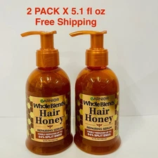 Garnier Whole Blends Honey Treasures Hair Honey Repairing Serum 5.1 Fl Oz 2 PACK