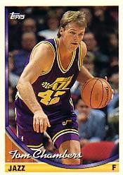 1993-94 Topps #220 Tom Chambers - BSK