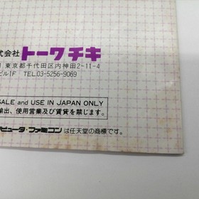 Towa Chiki Dragon Fighter Famicom software