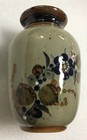 Vintage Famous Hand Paint Tonala Mexican Pottery Vase Signed — photo 2