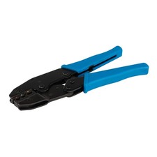 Ratchet Crimping Tool 220mm Blue Hand Tool for Electrical Crimping & Cable