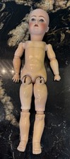 22” Antique German Simon & Halbig Heinrich Handwerck Bisque Doll Head & Compo