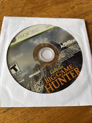 Cabela's Big Game Hunter 2010 (Microsoft Xbox 360, 2009) Disc Only