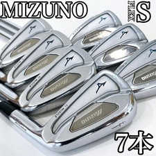 MIZUNO MP-59 Iron Set 7pcs 4-P Dynamic Gold Stiff Flex Used Japan