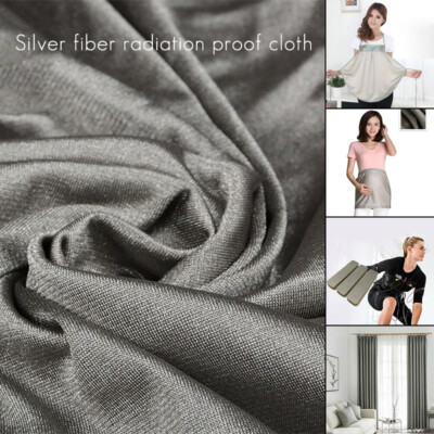 0.4/0.5/0.6/0.7/1M Conductive Cloth Fabric Rayproof Lining RFID Shielding Fiber