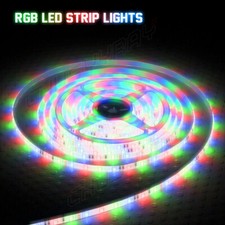 LED Strip Lights 5M RGB 5050 Color Changing Tape Cabinet Kitchen TV Lighting