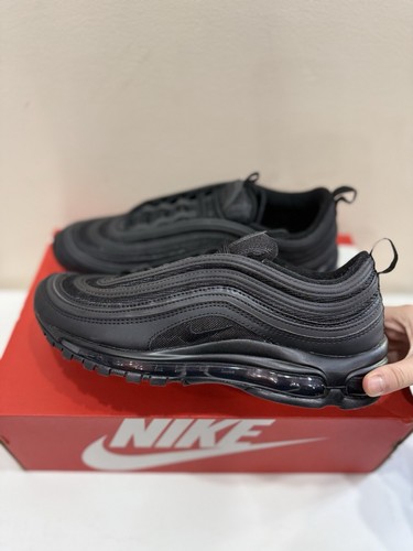 Nike Air Max 97 Triple Black Casual Shoes Sneakers Mens Size US 8 New✅ - Picture 6 of 13