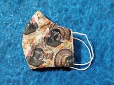 Washable Handmade Fabric Face Mask filter pocket THANKSGIVING TURKEYS