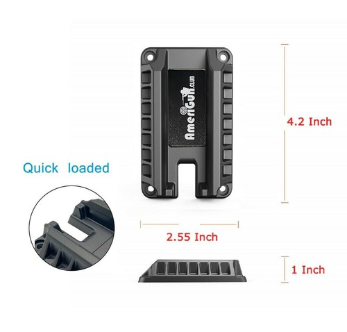 Funda magnética de montaje de pistola soporte oculto pistola pistola imán superior plano - Imagen 5 de 5