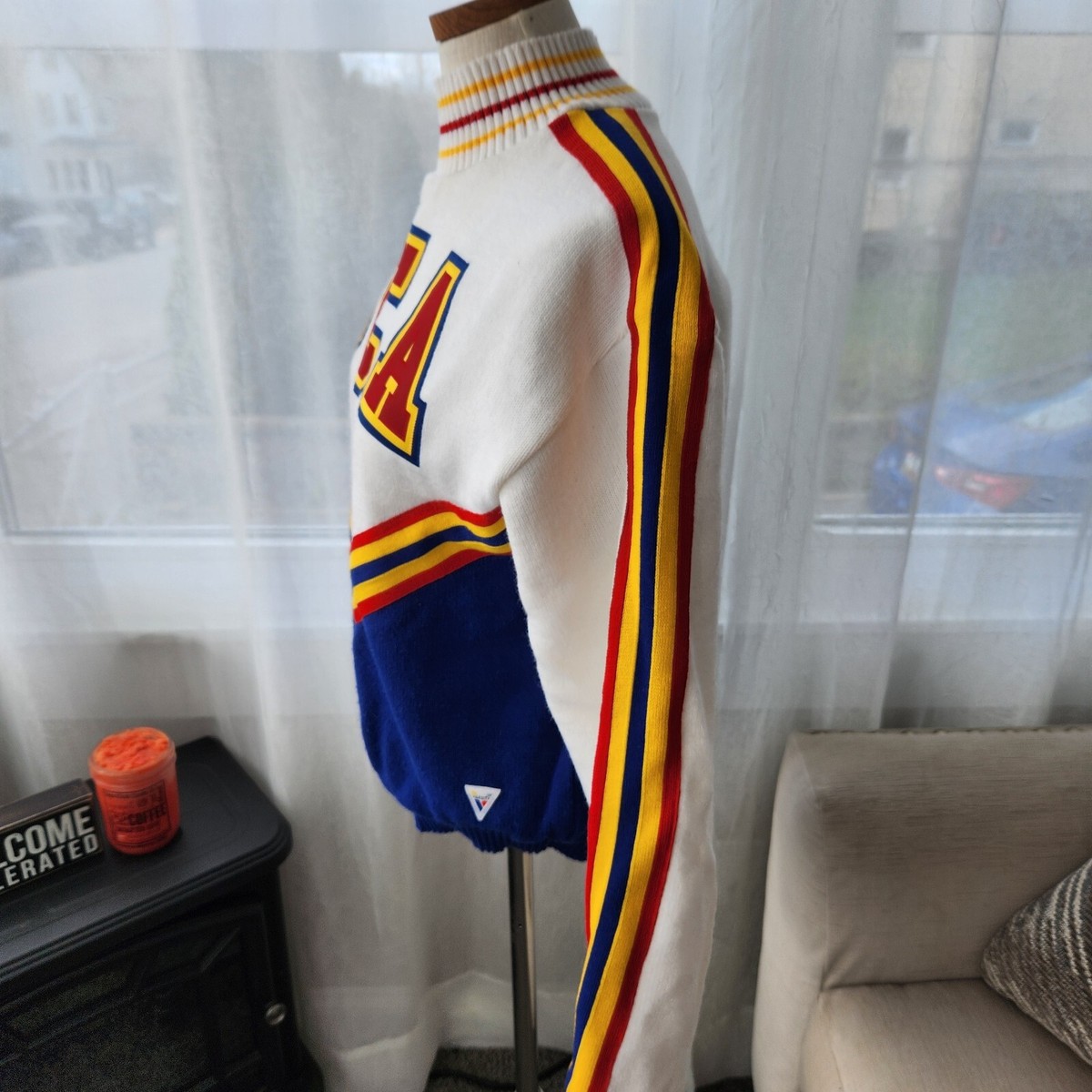 ※80s チアガールニット　usa VARSITY 希少 80s チアガールニット usa VARSITY 希少