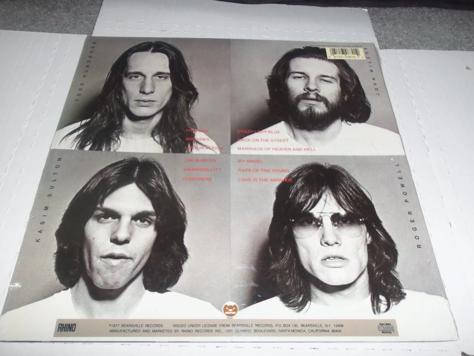 Utopia - Oops! Wrong Planet (1977) [SEALED-NEW] Vinyl LP • Todd Rundgren RHINO - Image 2 of 2