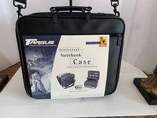 Targus Black Leather Top End Universal Notebook Case New Original Packaging