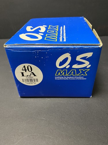 Brand New O.S. MAX 40 LA (BLUE Version) Model Airplane Engine NIB - Picture 2 of 8