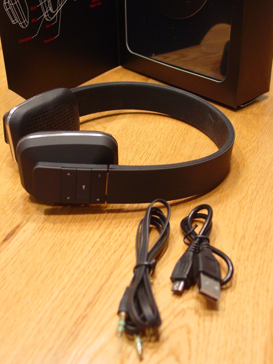 Zedd Sound wireless Bluetooth noise cancelling headphones - Black