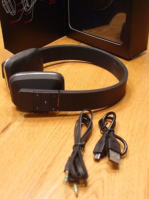 Zedd Sound Wireless Bluetooth Noise Cancelling Headphones Black