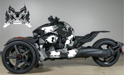 2019 - 2025 Can Am Ryker Graphics Kit  Pro Edition D54-1 Camo OAGFX Racing