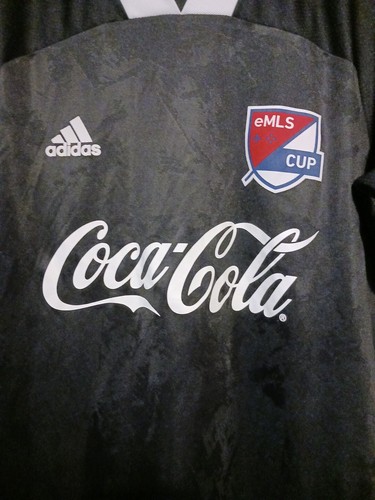 Adidas eMLS Cup 2022 Jersey Shirt Mens Size Medium FIFA Rare Football Coca Cola - Picture 2 of 22