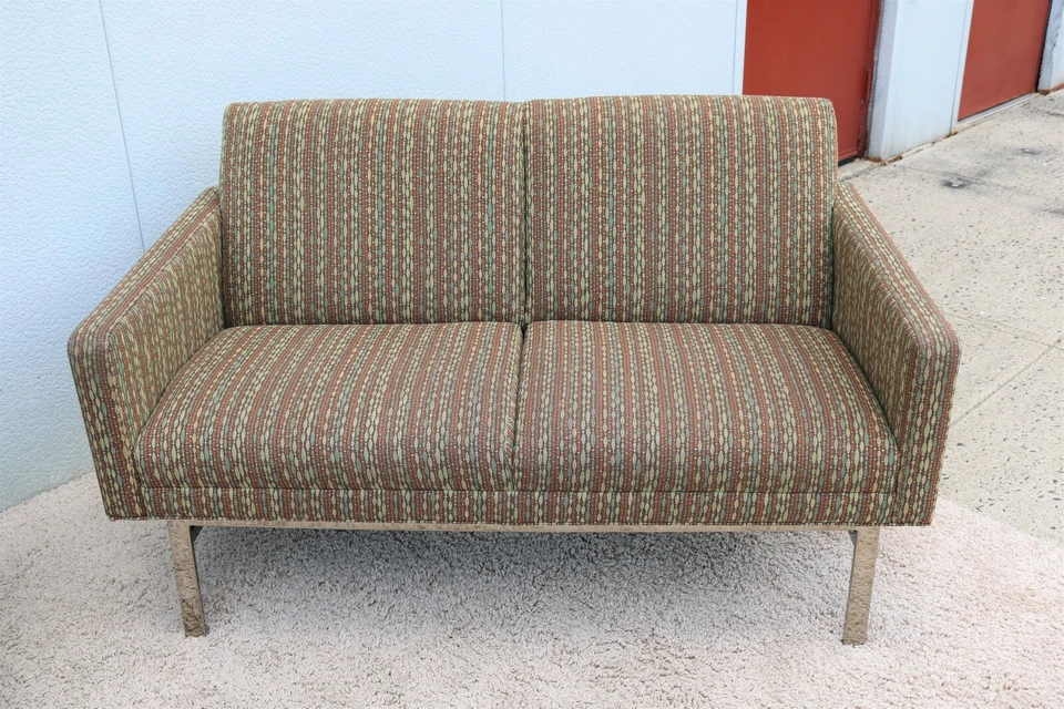 Sofá de 2 asientos estilo moderno Jack Cartwright Kelly Settee Mid-Century - un par Foto 4 de 4