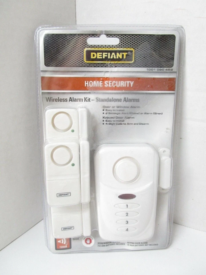 DEFIANT HOME SECURITY WIRELESS ALARM MULTIPACK DOOR OR WINDOW ALARM - Image 2 of 2